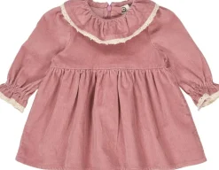 Børn Müsli by Green Cotton Corduroy l/s dress baby