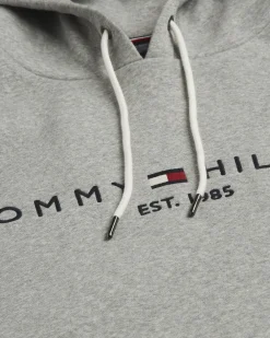Tommy Hilfiger CORE TOMMY LOGO HOODY Lilla