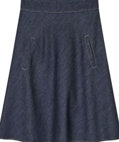Cosy Denim Stelly Skirt>Mads Nørgaard - Copenhagen Outlet