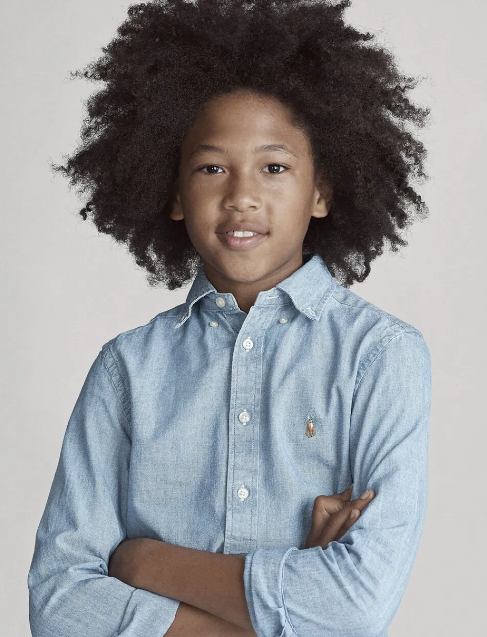 Cotton Chambray Shirt>Polo Ralph Lauren Online