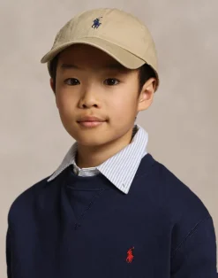 Børn Polo Ralph Lauren Cotton Chino Baseball Cap Kids