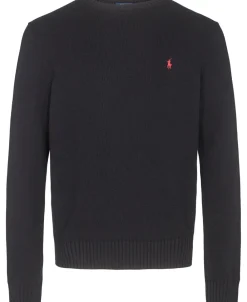 Polo Ralph Lauren Cotton Crewneck Sweater Sort Online