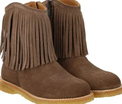 Cowboystøvle med frynser og broderi>ANGULUS Discount