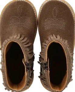 Cowboystøvle med frynser og broderi><noscript><img width=