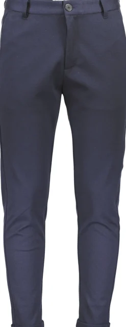 Lindbergh Cropped bukser m. stretch Blå Clearance