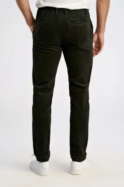 Lindbergh Cropped corduroy pants Gr&oslash;n Sale