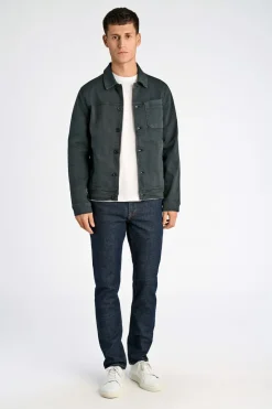 Lindbergh Cropped length overshirt Sort Best