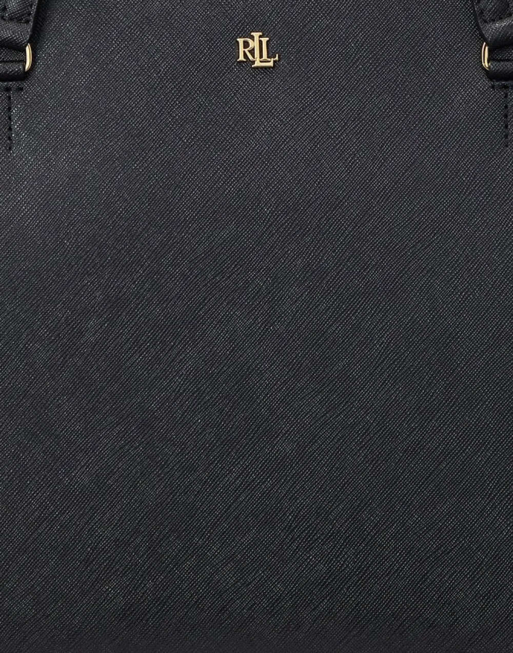 Dame Lauren Ralph Lauren Crosshatch Leather Medium Karly Tote