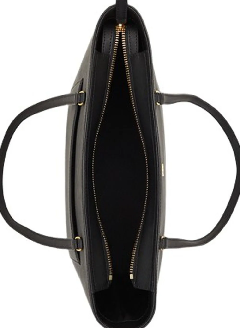 Dame Lauren Ralph Lauren Crosshatch Leather Medium Karly Tote