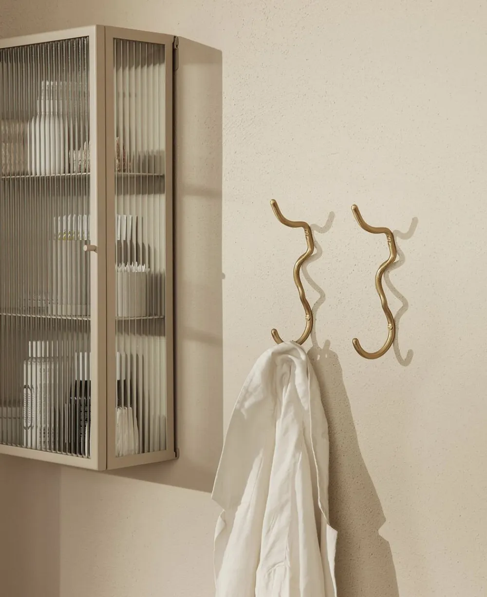 Curvature Hook - Brass>Ferm Living