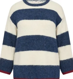 Dame Wasabiconcept Curvy WA-JOLIE 1 Pullover Blå