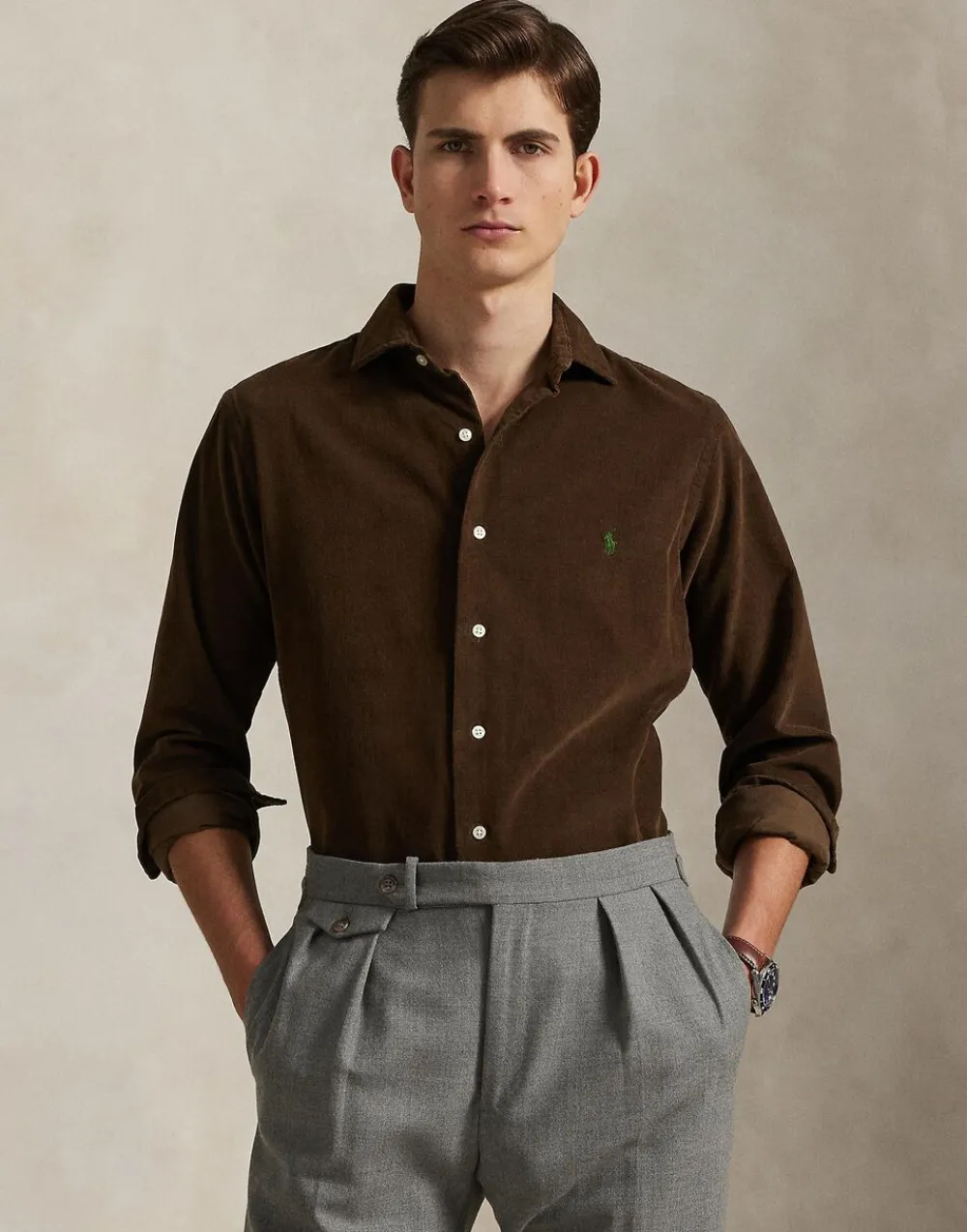 Custom Fit Corduroy Shirt>Polo Ralph Lauren Discount