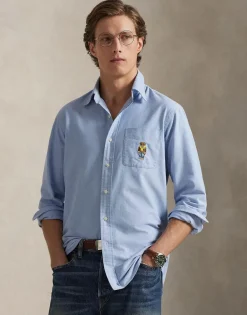 Polo Ralph Lauren Custom Fit Polo Bear Oxford Shirt