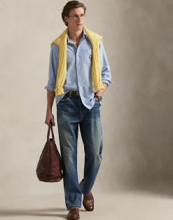 Polo Ralph Lauren Custom Fit Polo Bear Oxford Shirt