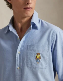 Polo Ralph Lauren Custom Fit Polo Bear Oxford Shirt