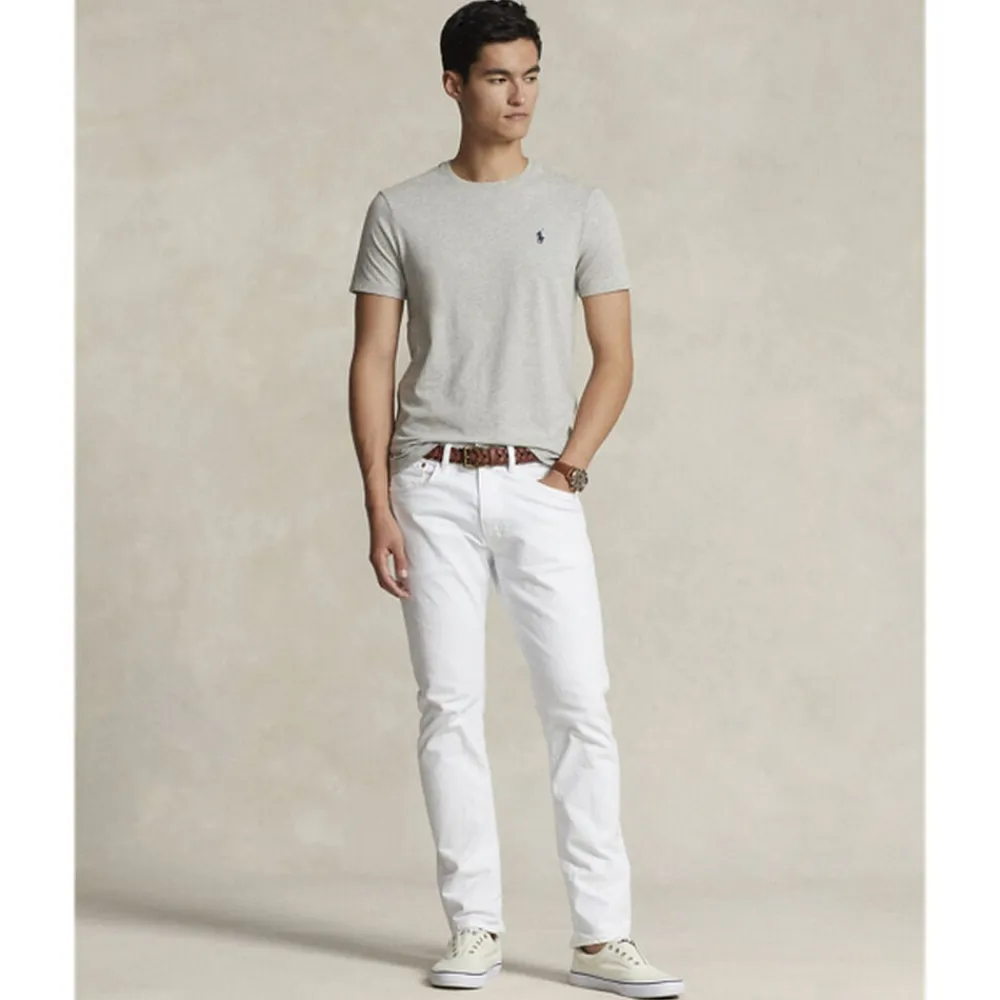 Polo Ralph Lauren Custom Slim Fit Jersey Crewneck T-Shirt