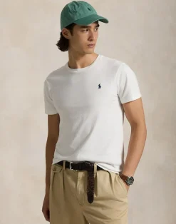 Custom Slim Fit Jersey Crewneck T-Shirt>Polo Ralph Lauren New