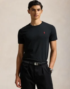 Polo Ralph Lauren Custom Slim Fit Jersey Crewneck T-Shirt