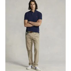 Polo Ralph Lauren Custom Slim Fit Mesh Polo Newport navy/c3870 Clearance