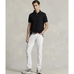 Custom Slim Fit Mesh Polo><noscript><img width=