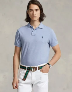 Custom Slim Fit Mesh Polo>Polo Ralph Lauren Best