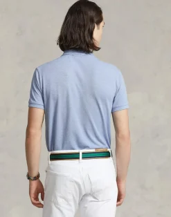 Custom Slim Fit Mesh Polo><noscript><img width=