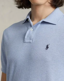 Custom Slim Fit Mesh Polo><noscript><img width=