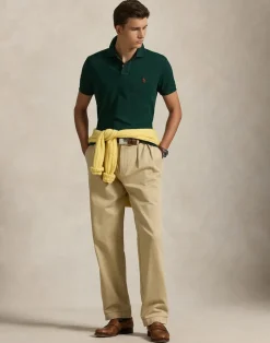 Custom Slim Fit Mesh Polo Shirt><noscript><img width=