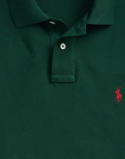 Custom Slim Fit Mesh Polo Shirt><noscript><img width=