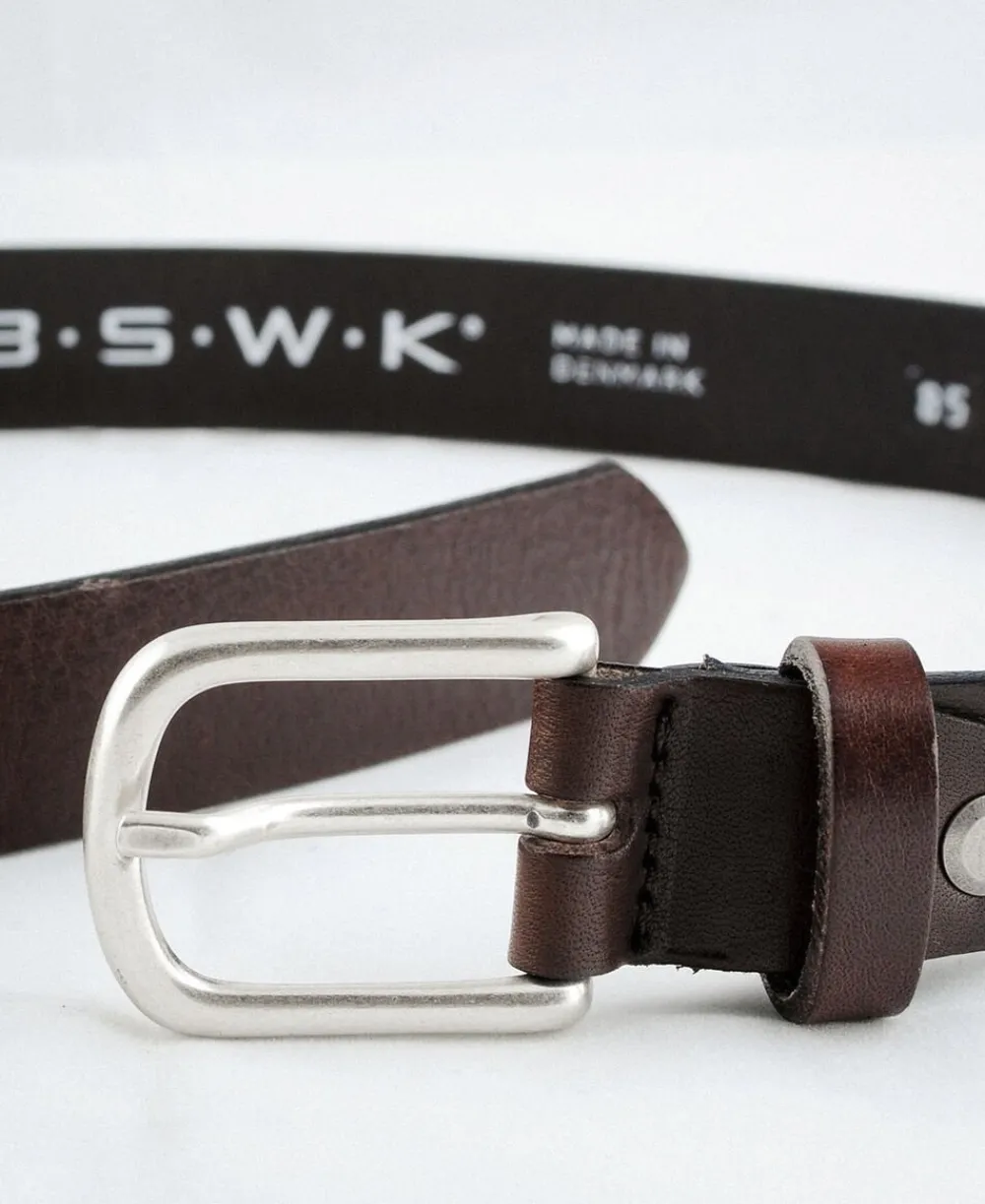 D10112/25 Belt, Dark Brown>BOSSWIK Online