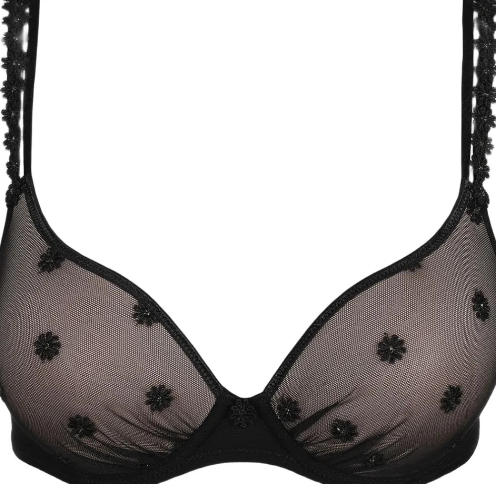 Dame Marie Jo Daisy hjerteformet bh med vattering