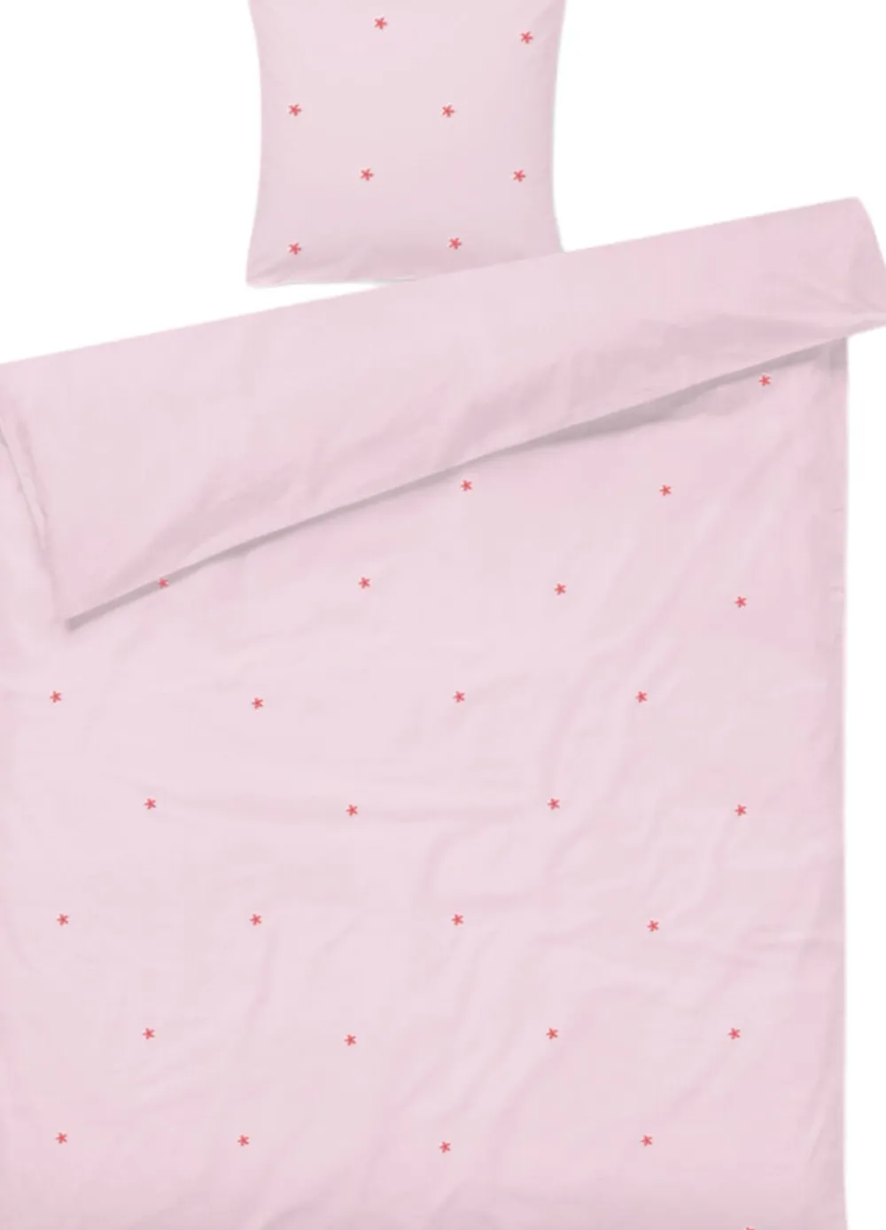 Daisy Sengetøj 140x200 cm pink/rød DK>Juna Online