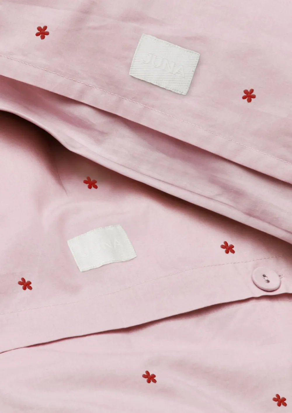 Daisy Sengetøj 200x220 cm pink/rød DK>Juna Hot