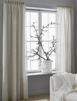 Himla Dalsland Curtain with heading tape Oatmeal New