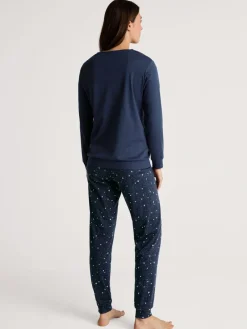 DAMEN Pyjama mit Bündchen>Calida New