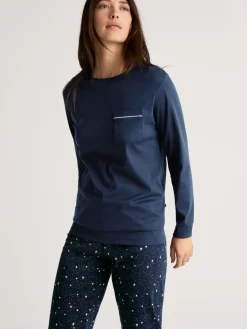 DAMEN Pyjama mit Bündchen>Calida New