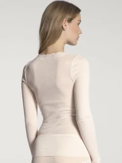 Calida DAMEN Top langarm Light ivory New