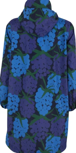 Danefæ Danedith Rain Coat Dk Navy MAXIBERRY Blå Clearance