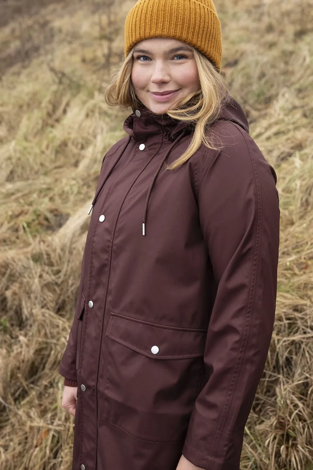 Danefæ Danegarden Raincoat Dark bordeaux Best