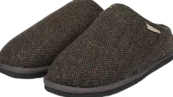 Lovelies DARWIN WOOL - OPEN WOOL SLIPPERS WITH SHEARLING LINING