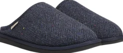 Lovelies DARWIN WOOL - OPEN WOOL SLIPPERS WITH SHEARLING LINING