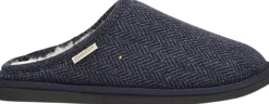 Lovelies DARWIN WOOL - OPEN WOOL SLIPPERS WITH SHEARLING LINING