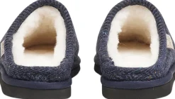 Lovelies DARWIN WOOL - OPEN WOOL SLIPPERS WITH SHEARLING LINING