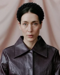 Dame DAY ET Day Pearly Velvet Hair Band