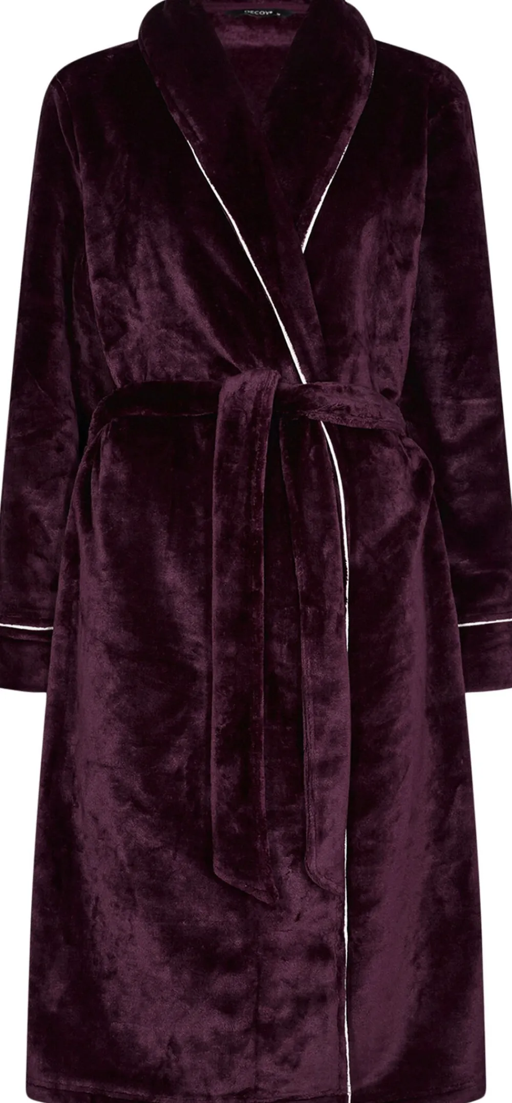 Dame Decoy long robe w/piping