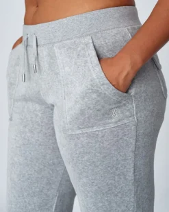 Dame Juicy Couture Del Ray Classic Velour Pant Pocket Design