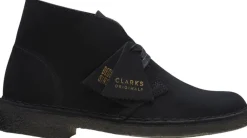 Clarks Originals Desert Boot. Black Sde, D, 4 Black suede Outlet