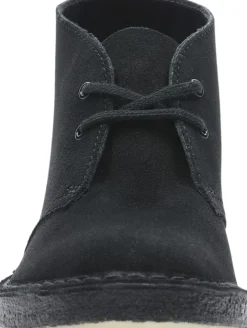 Clarks Originals Desert Boot. Black Sde, D, 4 Black suede Outlet