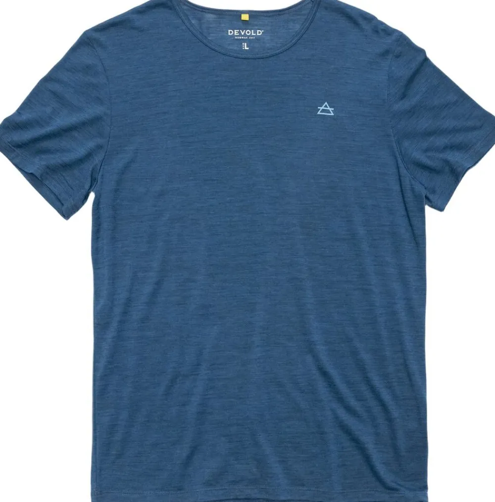 Devold Active T-shirt, herre Blå Online