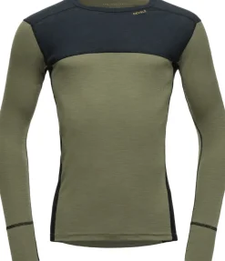 Devold Lauparen Merino 190 Shirt, herre Gr&oslash;n Discount